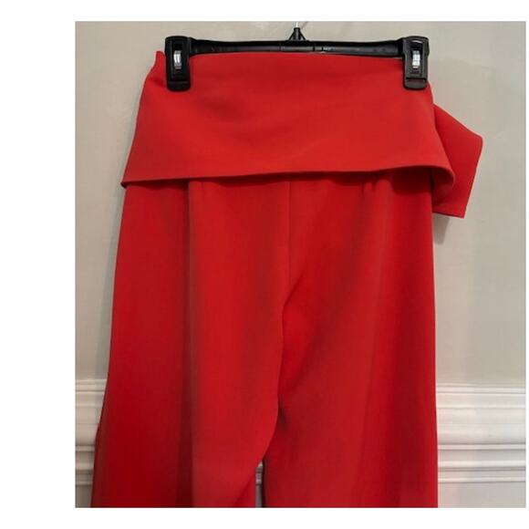 SACHIN & BABI Whitely Coral‎ Bow Wide Leg Palazzo Pants Trousers Size 0 - Picture 5 of 8